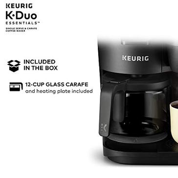 Keurig's regularly $100 K-Duo Single Serve and Carafe Coffee Maker drops to  $54.50